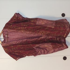 Darn Good Yarn Amara short sari duster